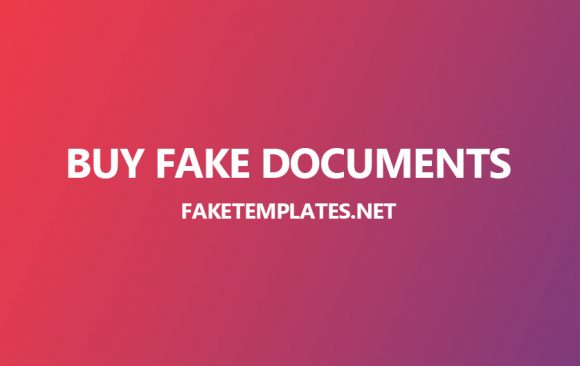 Buy Fake Templates Documents PSD