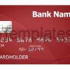 Fake Credit Card Template PSD