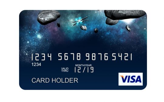 Fake Visa Credit Card Template