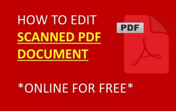 Edit Scanned PDF Online