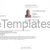 Texas Temporary Permit Driver License Template