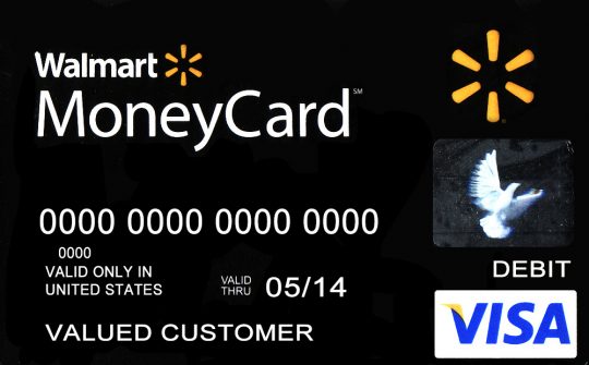 Walmart MoneyCard Template