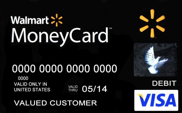 Walmart MoneyCard Template